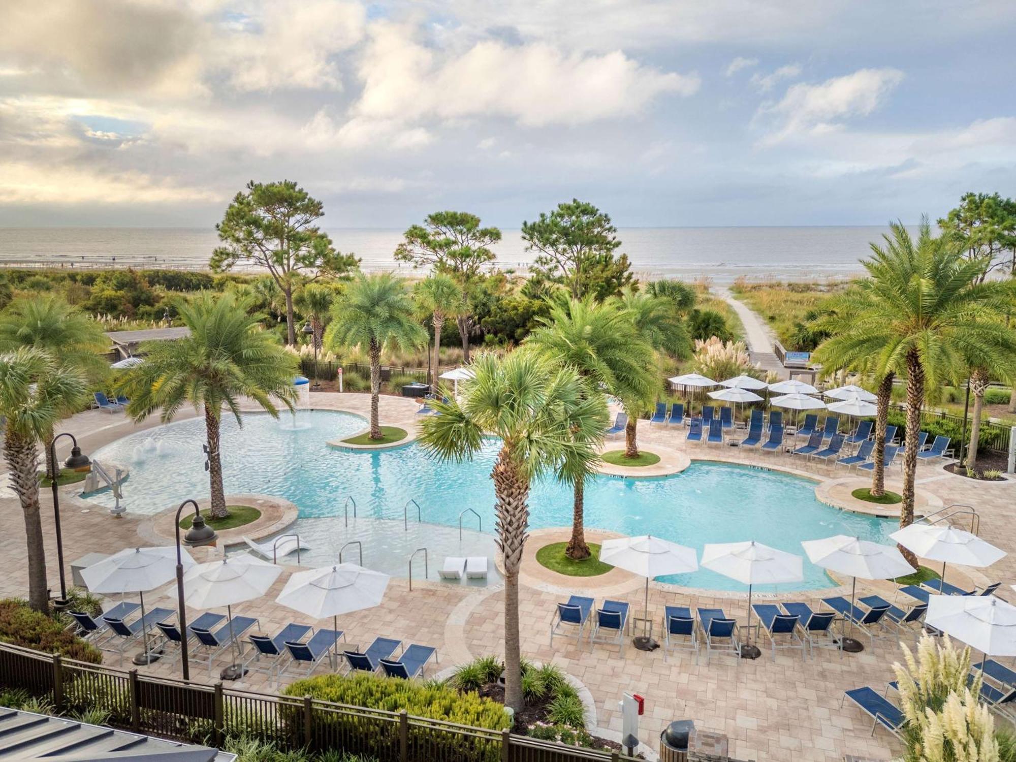 Hilton Grand Vacations Club Ocean Oak Resort Hilton Head Hilton Head Island Ngoại thất bức ảnh