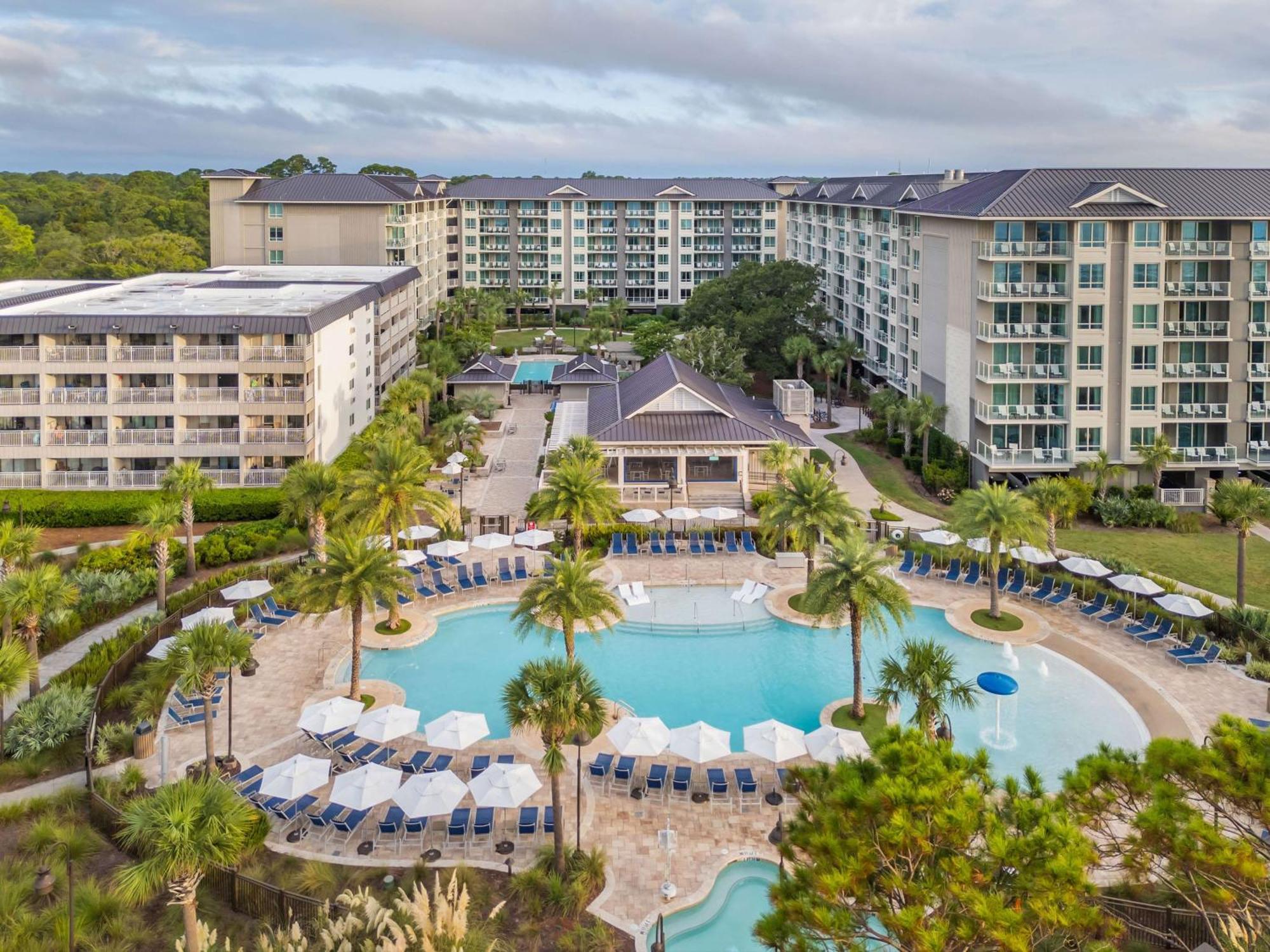 Hilton Grand Vacations Club Ocean Oak Resort Hilton Head Hilton Head Island Ngoại thất bức ảnh